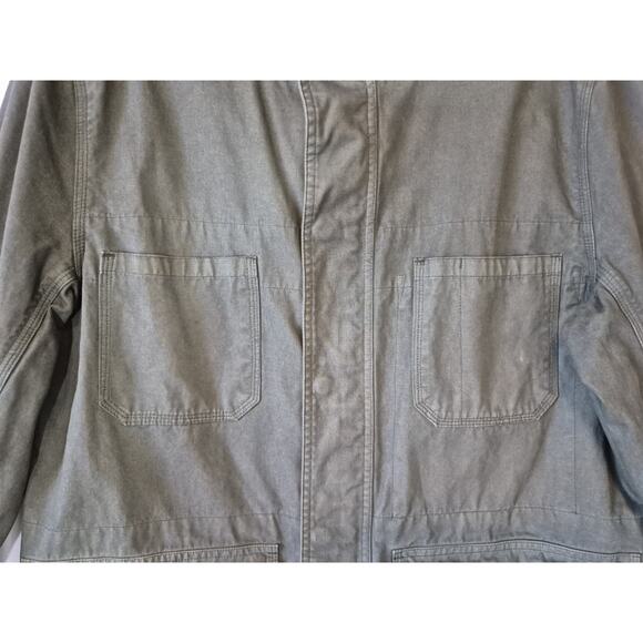 Marine Layer Mens Hoover Utility Jacket Olive Green Medium - Picture 5 of 12